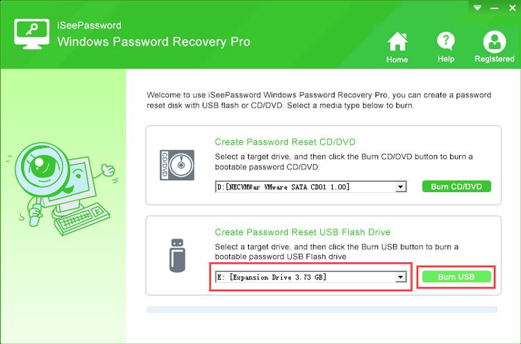 iseepassword windows password recovery tool